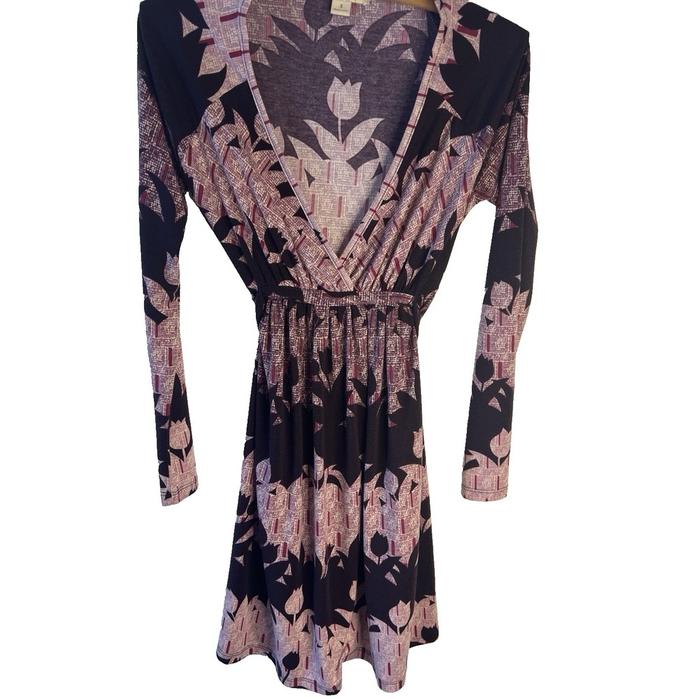 Y2K Purple Women Dress S Boho Floral Fairy Cottagecore‎ Indie USA Grunge